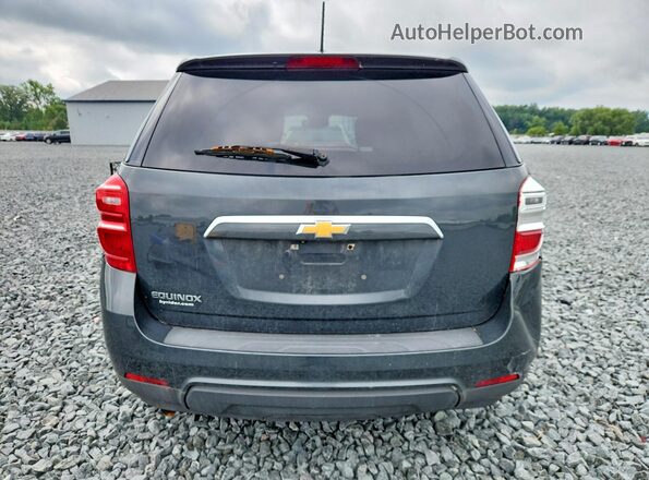 2GNALBEK7H1547758 2017 CHEVROLET EQUINOX Black უკანა ხედი
