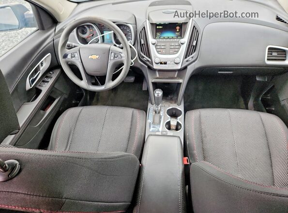 2GNALBEK7H1547758 2017 CHEVROLET EQUINOX Black წინა პანელის ხედი