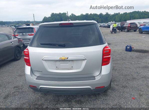 2GNALBEK7H1607733 2017 CHEVROLET EQUINOX Silver 