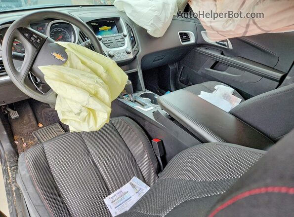 2GNALBEK8G1136772 2016 CHEVROLET EQUINOX Бежевый Вид панели приборов