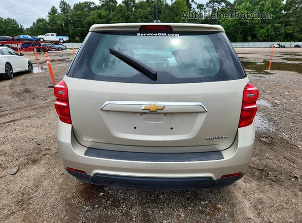 2GNALBEK8G1136772 2016 CHEVROLET EQUINOX Бежевый Вид сзади