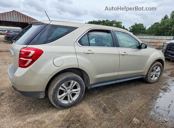2GNALBEK8G1136772 2016 CHEVROLET EQUINOX Бежевый Задняя правая четверть