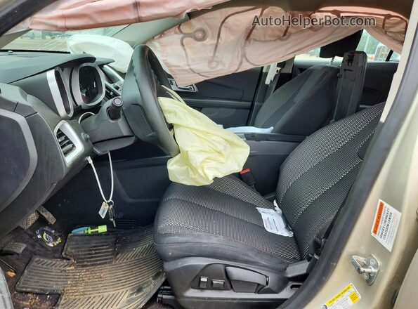 2GNALBEK8G1136772 2016 CHEVROLET EQUINOX Бежевый Вид салона спереди