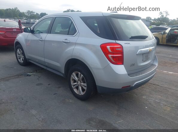 2GNALBEK8G1144290 2016 CHEVROLET EQUINOX Gray Rear left