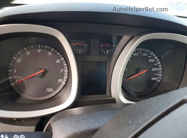 2GNALBEK8H1568036 2017 CHEVROLET EQUINOX White Սարքավորումների վահանակի տեսք