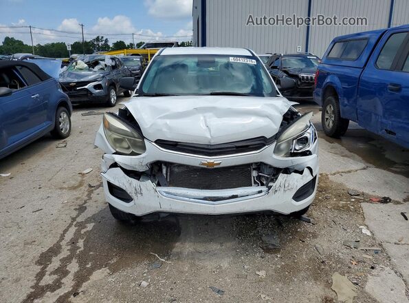 2GNALBEK8H1568036 2017 CHEVROLET EQUINOX White Դիմացի տեսք