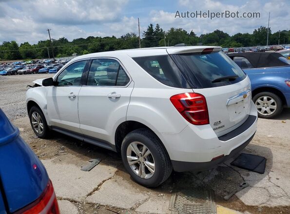 2GNALBEK8H1568036 2017 CHEVROLET EQUINOX White Հետևի ձախ