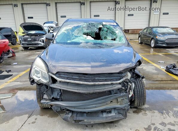 2GNALBEK9G6196823 2016 CHEVROLET EQUINOX Gray Vista frontal