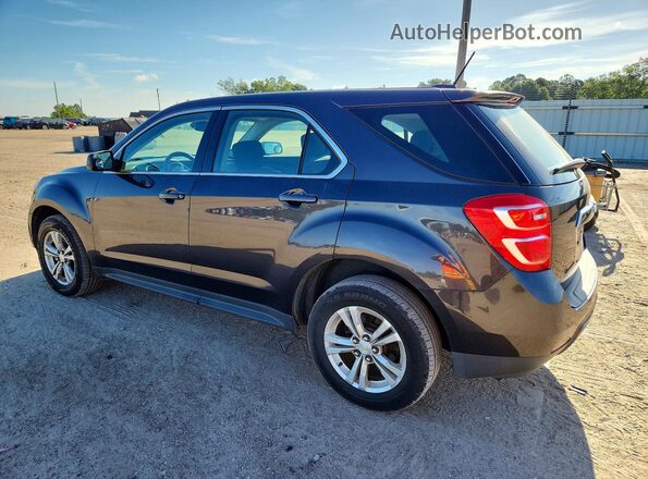 2GNALBEK9G6204063 2016 CHEVROLET EQUINOX Gray Trasero izquierdo