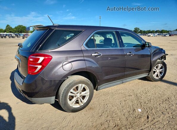 2GNALBEK9G6204063 2016 CHEVROLET EQUINOX Gray Trasero derecho