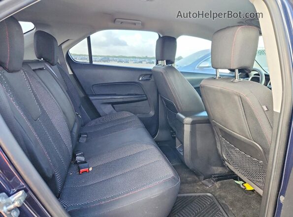 2GNALBEK9H1559846 2017 CHEVROLET EQUINOX Blue Вид задніх сидінь