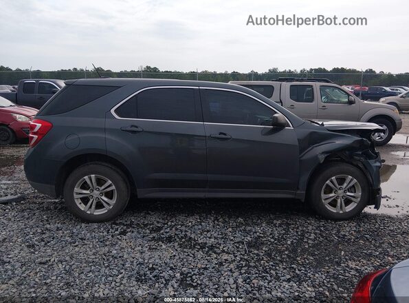 2GNALBEK9H1567686 2017 CHEVROLET EQUINOX Gray Widok wnętrza z tyłu