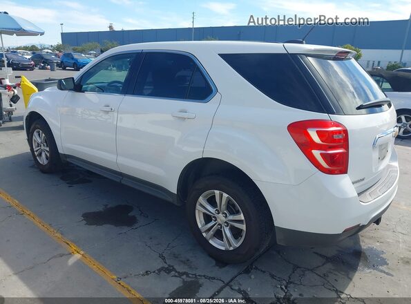 2GNALBEK9H6108015 2017 CHEVROLET EQUINOX White Tył lewy