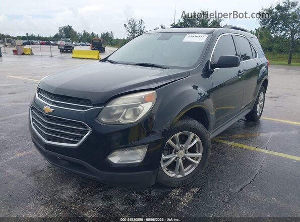2GNALCEK0G1117476 2016 CHEVROLET EQUINOX Черный Передняя левая четверть