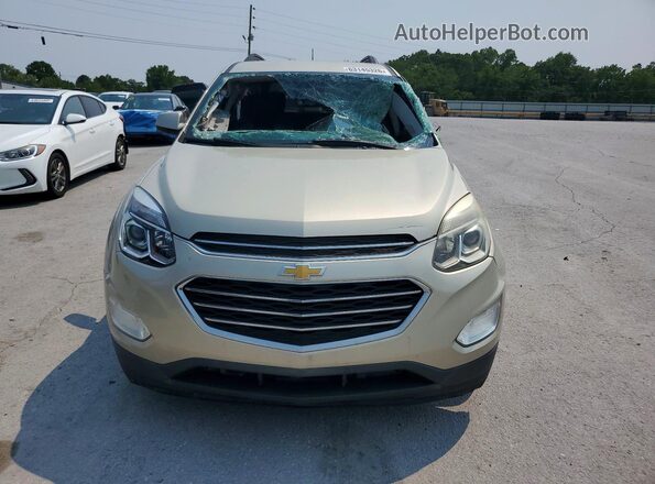 2GNALCEK0G1122497 2016 CHEVROLET EQUINOX Gold Vista frontal
