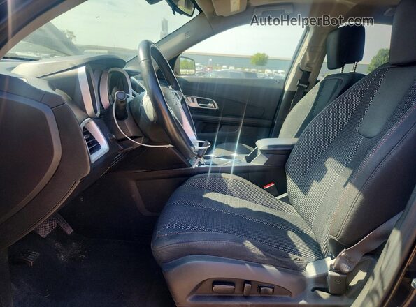 2GNALCEK0H1571275 2017 CHEVROLET EQUINOX Black Widok wnętrza z przodu