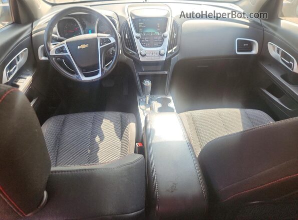 2GNALCEK0H1571275 2017 CHEVROLET EQUINOX Black Widok deski rozdzielczej