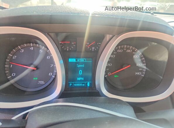 2GNALCEK0H1571275 2017 CHEVROLET EQUINOX Black Widok zestawu wskaźników