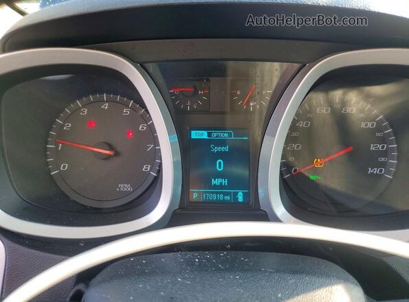 2GNALCEK0H1588299 2017 CHEVROLET EQUINOX Blue Սարքավորումների վահանակի տեսք