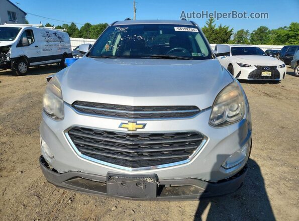 2GNALCEK0H6104764 2017 CHEVROLET EQUINOX Silver Вид спереду