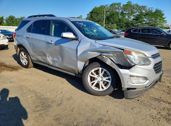 2GNALCEK0H6104764 2017 CHEVROLET EQUINOX Silver Передня права чверть