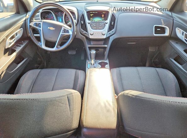 2GNALCEK0H6104764 2017 CHEVROLET EQUINOX Silver Вид панелі приладів
