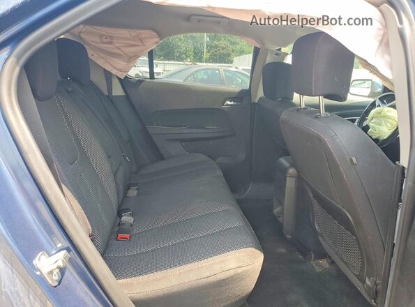 2GNALCEK0H6144911 2017 CHEVROLET EQUINOX Blue Widok wnętrza z tyłu