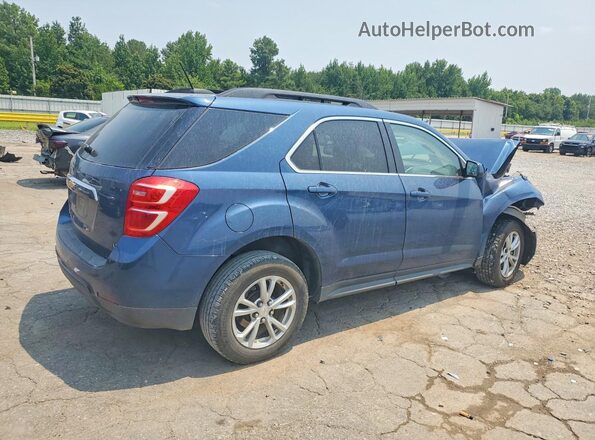 2GNALCEK0H6144911 2017 CHEVROLET EQUINOX Blue Tył prawy