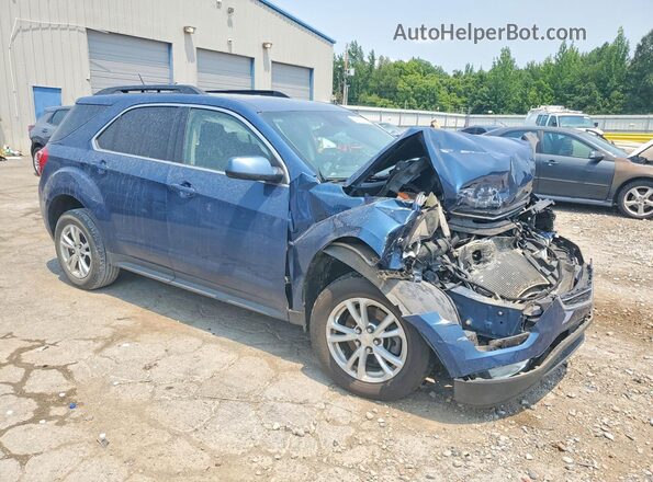 2GNALCEK0H6144911 2017 CHEVROLET EQUINOX Blue Przód prawy