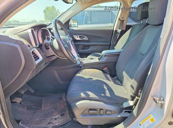2GNALCEK0H6251196 2017 CHEVROLET EQUINOX Silver Вид салону спереду