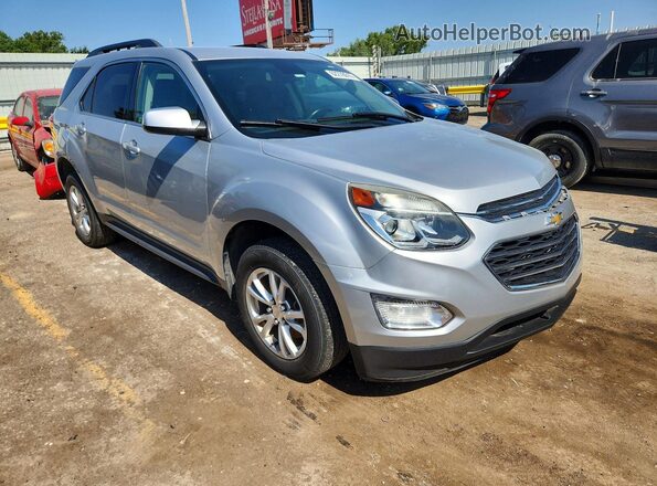 2GNALCEK0H6251196 2017 CHEVROLET EQUINOX Silver Передня права чверть