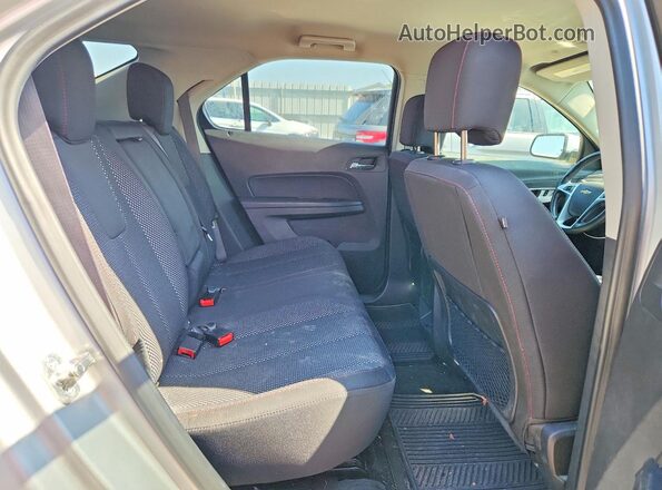 2GNALCEK0H6251196 2017 CHEVROLET EQUINOX Silver Вид задньої частини салону
