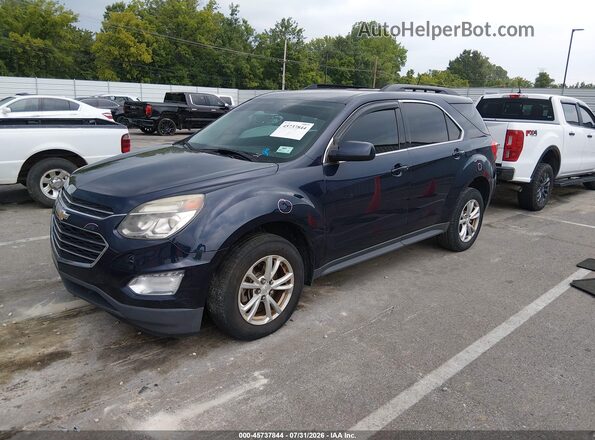 2GNALCEK0H6308075 2017 CHEVROLET EQUINOX Синий Передняя левая четверть