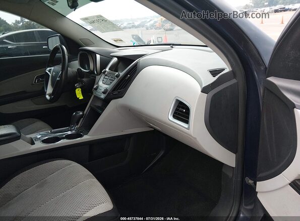 2GNALCEK0H6308075 2017 CHEVROLET EQUINOX Синий Вид салона спереди