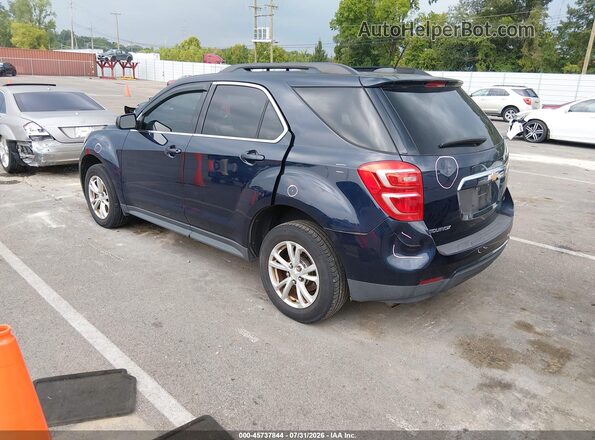 2GNALCEK0H6308075 2017 CHEVROLET EQUINOX Синий Задняя левая четверть