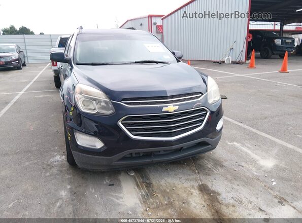 2GNALCEK0H6308075 2017 CHEVROLET EQUINOX Синий Вид щитка приборов