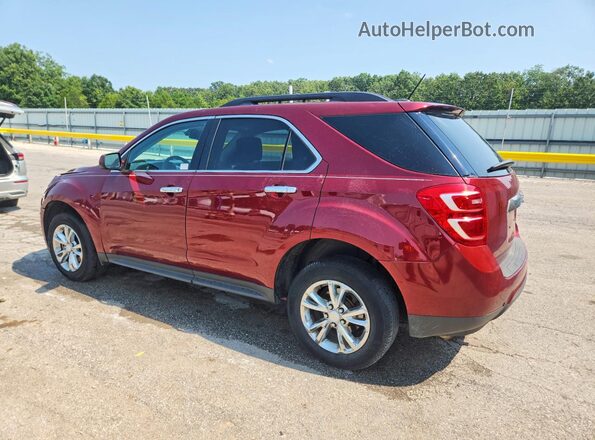 2GNALCEK1G6287820 2016 CHEVROLET EQUINOX Красный Задняя левая четверть