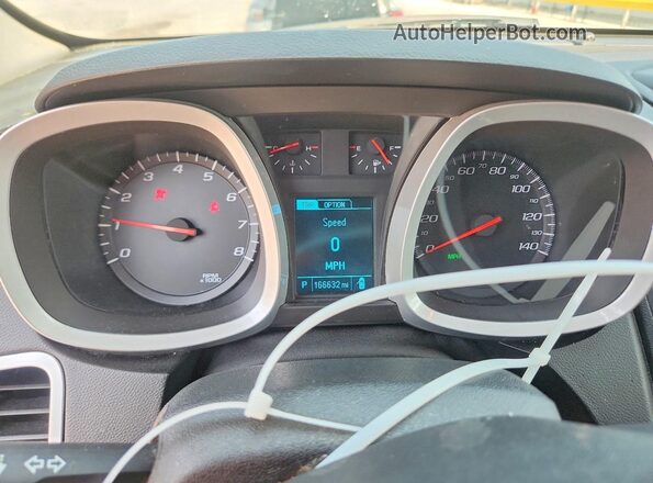 2GNALCEK1G6287820 2016 CHEVROLET EQUINOX Красный Вид щитка приборов