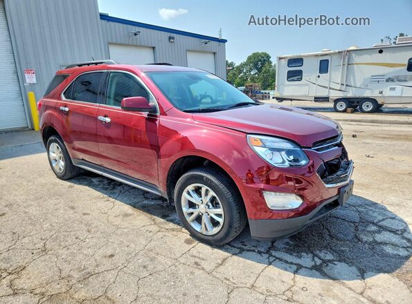 2GNALCEK1G6287820 2016 CHEVROLET EQUINOX Красный Передняя правая четверть