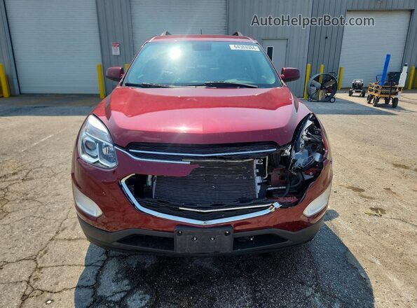 2GNALCEK1G6287820 2016 CHEVROLET EQUINOX Красный Вид спереди