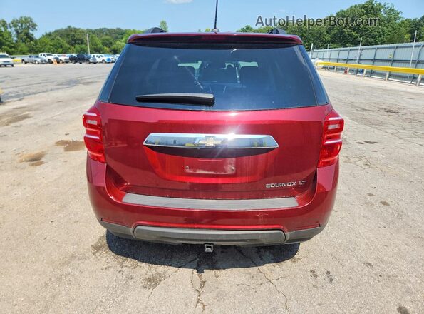 2GNALCEK1G6287820 2016 CHEVROLET EQUINOX Красный Вид сзади