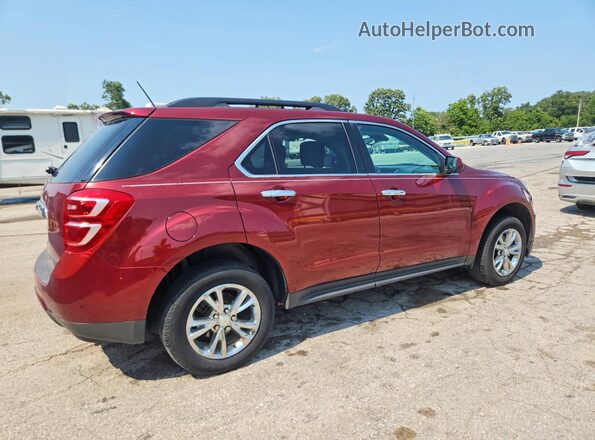 2GNALCEK1G6287820 2016 CHEVROLET EQUINOX Красный Задняя правая четверть