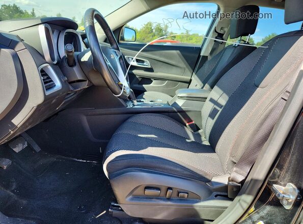 2GNALCEK1H1509383 2017 CHEVROLET EQUINOX Черный Вид салона спереди