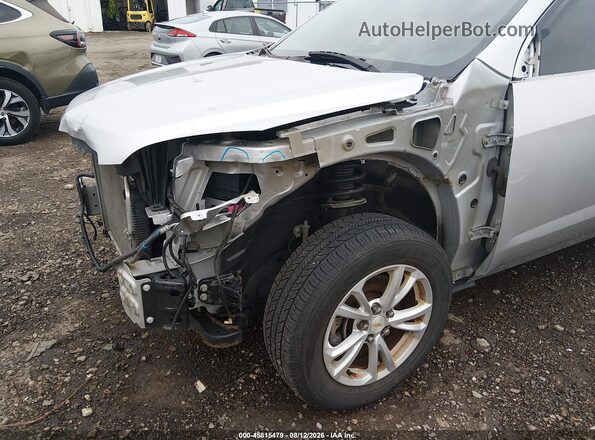 2GNALCEK1H1517192 2017 CHEVROLET EQUINOX Silver Widok z przodu