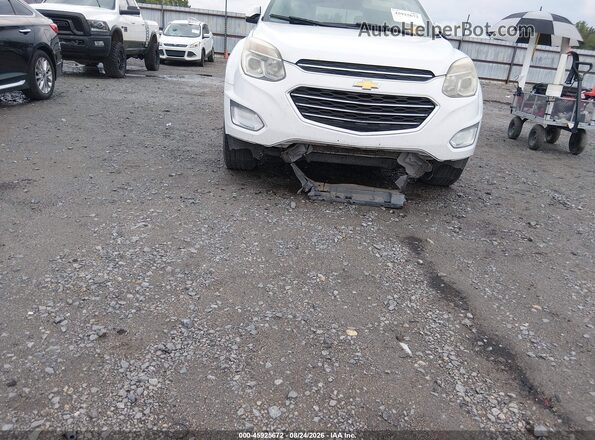 2GNALCEK1H1584522 2017 CHEVROLET EQUINOX White Widok z przodu