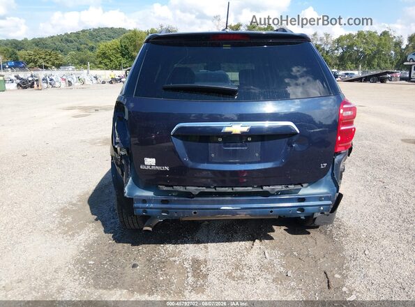 2GNALCEK1H1599201 2017 CHEVROLET EQUINOX Blue Widok z przodu