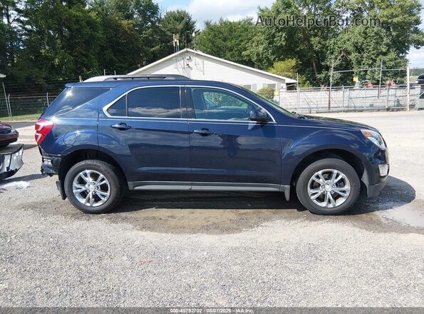 2GNALCEK1H1599201 2017 CHEVROLET EQUINOX Blue Widok wnętrza 360 stopni