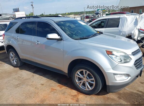 2GNALCEK1H1601027 2017 CHEVROLET EQUINOX Silver Widok z przodu