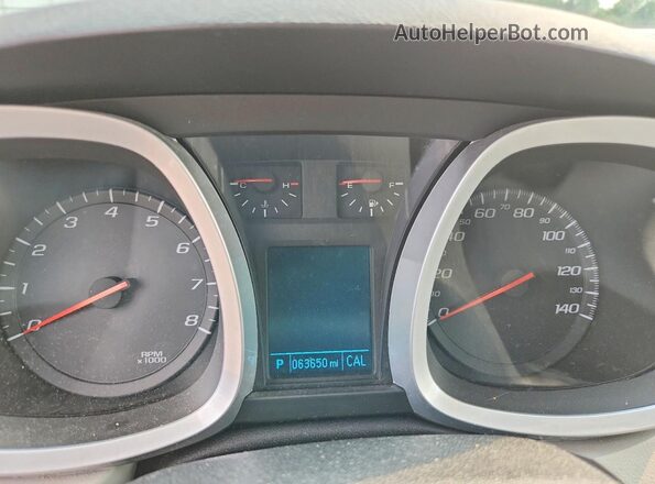 2GNALCEK1H1617146 2017 CHEVROLET EQUINOX Gray Instrument cluster view