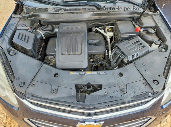 2GNALCEK2G1121173 2016 CHEVROLET EQUINOX Blue Вид підкапотного простору